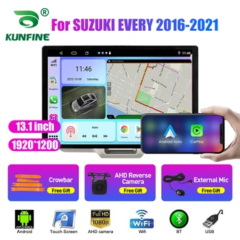 13,1-дюймовое автомобильное радио для SUZUKI EVERY 2016-2021 Автомобильный DVD GPS навигация Стерео Carplay 2 Din Центральный мультимедийный Android Auto