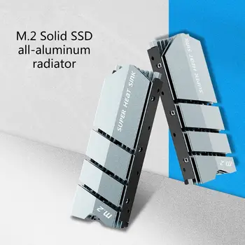 1 комплект M.2 SSD NVMe NGFF Теплоотвод Алюминиевый Радиатор Термоплавкость для M2 2280 SSD Жесткий Диск Настольный ПК Кулер D10 21 Прямая Поставка
