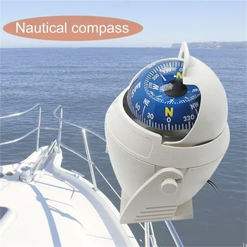 1 шт. Высокоточный морской компас Автомобильный навигационный компас Морской компас со светодиодной подсветкой