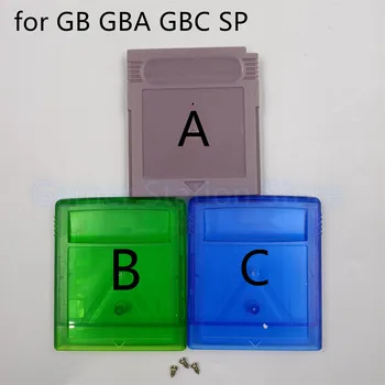 1 шт. для игрового картриджа серии Nintendo GameBoy, корпус, заменяющий чехол/футляр для карт памяти для аксессуаров GB GBC GBA SP