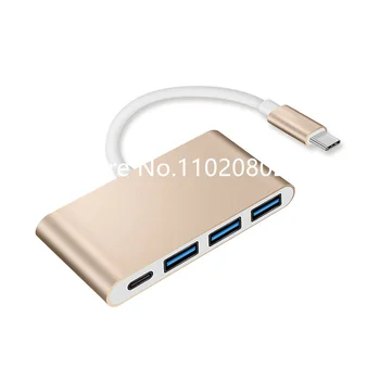 10 шт./лот Адаптер Type C к USB-C 3.0 2.0 Type-A, док-станция-концентратор Для MacBook Samsung S20 Dex Xiaomi 10 PS5 OPPO Find X3