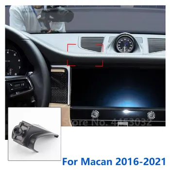 17 мм Специальные крепления для Porsche Macan Автомобильный держатель телефона GPS Поддержка фиксированного кронштейна Воздуховыпускное Основание Аксессуары 2014-2021