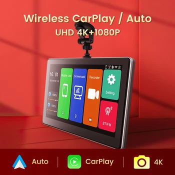 2023 Беспроводной Carplay Android Авто Сенсорный экран Универсальный видеорегистратор Камера заднего вида WIFI BT5.0 Для Ford Opel Mazda Hyundai Honda