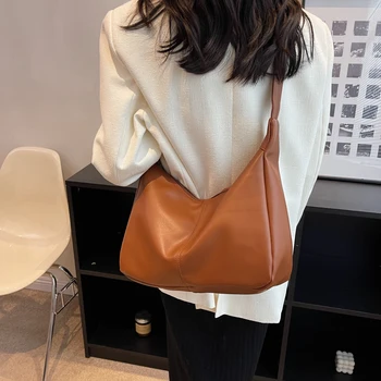 2023 Новая Модная Женская сумка-тоут из искусственной кожи большой емкости, Популярная Многофункциональная Дизайнерская Женская сумка-тоут 2023 года