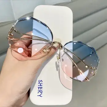 2023 Новые женские Модные Солнцезащитные очки Famale Солнцезащитные Очки для вождения Для поляризованных Стильных солнцезащитных очков Мужские Очки для глаз
