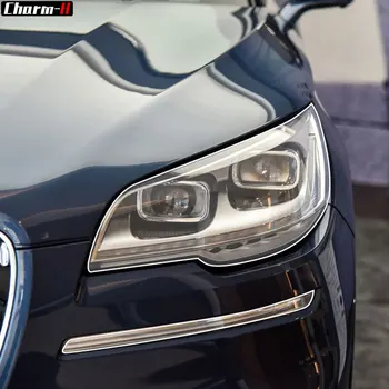 2X Фар автомобиля Самовосстанавливающаяся Защитная пленка Виниловая защита Прозрачная Наклейка из ТПУ для Lincoln Aviator 2019 2020