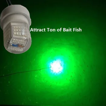 30 Вт 12 В-24 В рыболовный фонарь светодиодный для подводной рыбалки, лампа для поиска рыбы, привлекает креветок, кальмаров, криля (4 цвета)