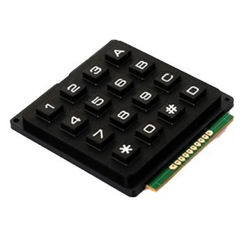 4x4 Матричная клавиатура Модуль клавиатуры Используйте клавишу PIC AVR Stamp Sml 4 * 4 Пластиковых ключа Переключатель для контроллера Arduino