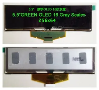 5,5-дюймовый 30-контактный Зеленый OLED-экран SSD1325 Drive IC 256 * 64 SPI Параллельный интерфейс
