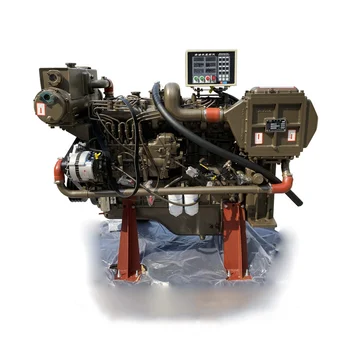 6-цилиндровый судовой двигатель YUCHAI YC6A серии YC6A220C с водяным охлаждением мощностью 220 л.с.
