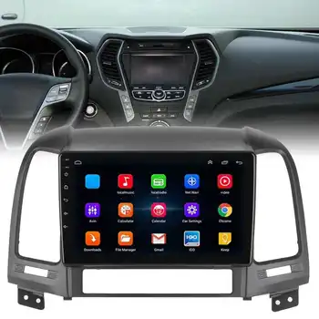 9-дюймовый автомобильный навигатор GPS Kit WIFI 4.0 для Android 10.0 Подходит для Hyundai Santa Fe IX45 2006-2012
