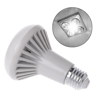 AC 85-265 В E27 светодиодный грибовидный светильник R80 9 Вт/12 Вт Теплая белая лампочка холодного света Новая