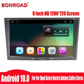 Bonroad 8 дюймов HD1280*720 Android 10 Автомобильный мультимедийный плеер Для Opel Astra Vectra Antara Zafira Corsa Автомобильное Радио GPS Навигация