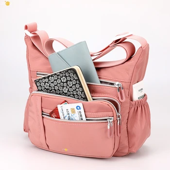 CFUN YA 2023, Новая женская сумка, нейлоновая сумка для занятий спортом и отдыха, сумка для бродяг, Большая вместимость, сумка для мамы через плечо