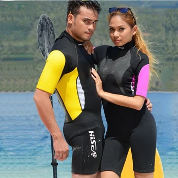 HISEA 3 мм, мужские и женские гидрокостюмы для влюбленных с короткими рукавами, гидрокостюм для подводного плавания, гидрокостюм для дайвинга, цельный зимний костюм для плавания, теплый серфинг