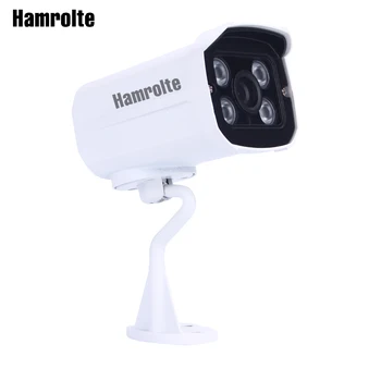 IP-камера Hamrolte ONVIF 5MP Bullet Oudoor Камера Водонепроницаемого Ночного Видения с Обнаружением движения Xmeye Cloud H.265 Security Network Cam