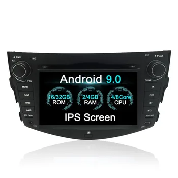 IPS 2 Din Android 9.0 автомобильный мультимедийный DVD-плеер для Toyota RAV4 2006 2007 2008 2009 2010 2011 автомобильный радиоприемник vcd-плеер