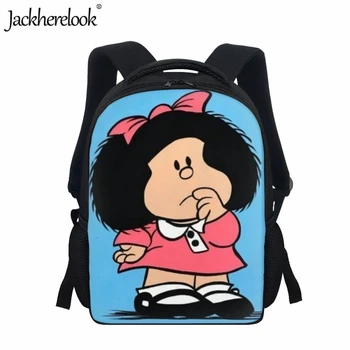 Jackherelook Милая школьная сумка с принтом девочки из мультфильма 