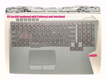 LADLEK Новая американская клавиатура с подставкой для рук и подсветкой для Asus Rog GX700V GX700VO G701VI G701VO G701VIK 90NB09F1-R31US0