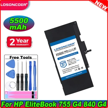 LOSONCOER 5500 мАч TA03XL Аккумулятор для ноутбука HP EliteBook 755 G4 840 G4 848 G4 850 Серии HSTNN-IB7L HSTNN-LB7J 854047-421