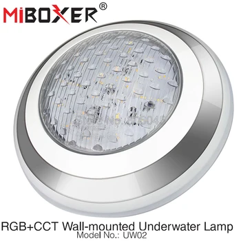 MiBoxer UW02 27 Вт RGBCCT Настенный Подводный светильник (LoRa 433 МГц) Умная Лампа с дистанционным управлением WiFi App Control IP68 Светильник для бассейна