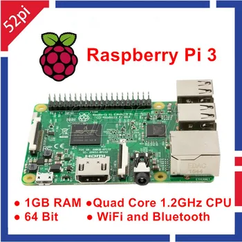 Raspberry Pi 3 Модель B 1 ГБ ОПЕРАТИВНОЙ памяти Четырехъядерный процессор 1,2 ГГц 64-битный процессор WiFi и Bluetooth Element 14 Версии