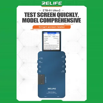 RELIFE TB-01 UItra Smart screen tester подходит для IP6-14PLus /HW /SAM / OP/VI /MI, измерительный дисплей, сенсорный, потребляемая мощность