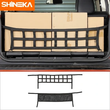 SHINEKA Многофункциональная ткань Оксфорд Задний багажник Автомобиля Для хранения грузов Сетка для багажа Ободок Сетка Аксессуары для Dodge Nitro 2007-2012