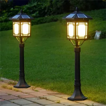 TEMAR Classic Outdoor Lawn Lamp Light LED Водонепроницаемый Электрический Дом для Украшения Сада на Дорожке Виллы