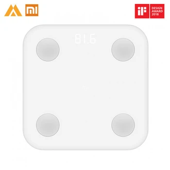 Xiaomi Mi Smart Fat Scale 2 Монитор Состава Тела Xiomi Bluetooth 4.0 Xiaomi Mijia Весовые Весы С Крышкой Xioami