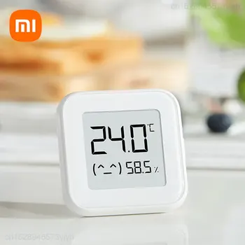 Xiaomi Mijia Электронный чернильный экранный термометр и датчик влажности, совместимый с Bluetooth Беспроводной интеллектуальный электрический цифровой гигрометр