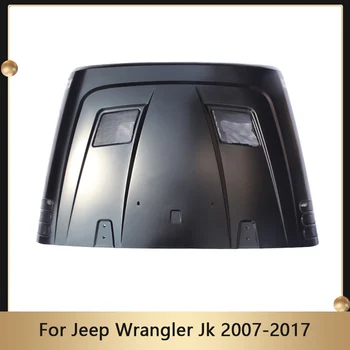 Автоаксессуары Внешний Вентилируемый Капот В Стиле RR Для Jeep Wrangler Jk 2007-2017 Вентиляционное Отверстие Автомобиля Крышка Капота Защита Двигателя