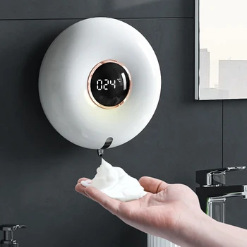 Автоматический дозатор жидкого мыла для мытья рук 300 мл Дозатор гелевого мыла с интеллектуальным датчиком индукции для офисов, дома, рекламы