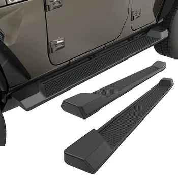 Автомобильная накладка Nerf Bar для наружного входа, подножка для боковой подножки, защита педали для Jeep Wrangler JL 4-дверный 2018-2021