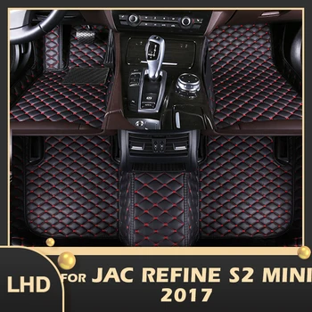 Автомобильные коврики для JAC Refine S2 mini 2017, Автомобильные накладки для ног на заказ, Автомобильные ковровые покрытия, Аксессуары для интерьера