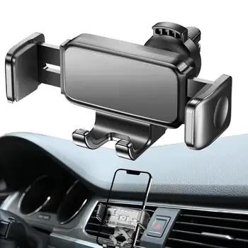Автомобильный держатель телефона Крепление для вентиляционного отверстия с возможностью поворота на 360 градусов, телескопическое крепление для телефона, поддержка мобильного телефона GPS, автомобильные аксессуары