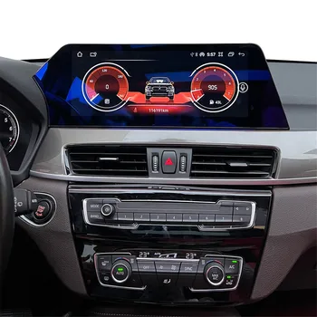 Автомобильный Мультимедийный Плеер Carplay Android с 12 Экранами Для BMW X1 F48 X2 F39 2016-2020 Автомобильный GPS Авто Аудио Радио Стерео Головное Устройство