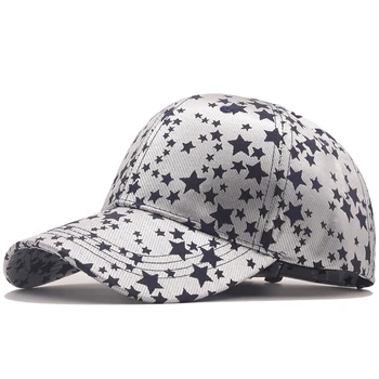 Бейсбольная кепка Для мужчин, шляпа для папы, женские повседневные черные кепки со звездами, Регулируемый козырек, хлопковая мужская Черная шляпа Bone Garros