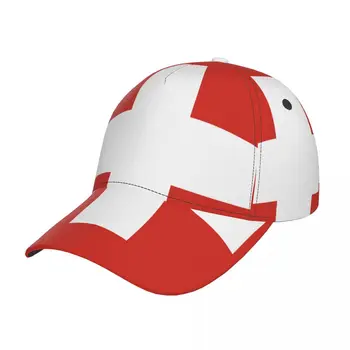 Бейсбольная кепка Спортивный флаг Швейцарии, повседневная бейсболка, Модные уличные шляпы в стиле хип-хоп Для мужчин, женщин, Унисекс