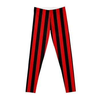 Брюки для косплея в черно-красную полоску, леггинсы, женские брюки, женские леггинсы для спортзала