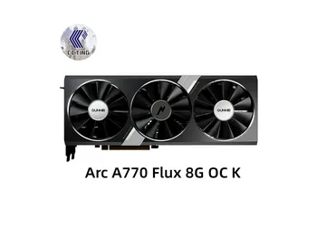Видеокарта GUNNIR Arc A770 Flux 8G OC K Игровая видеокарта NVIDIA GPU GDDR6 256bit HDMI * 1 DP * 3 PCI Express 4.0 x16