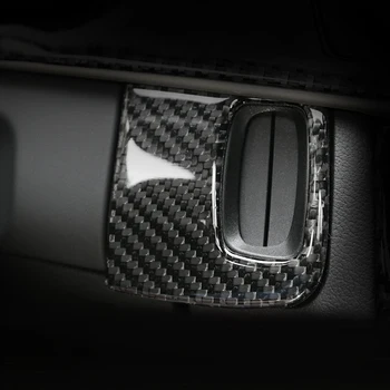 Внутренний ключ из настоящего углеродного волокна, отверстие для запуска двигателя, накладка на раму, внутренняя наклейка для Audi A4 B8 2009 2010 - 2016 / A5 2008-2015