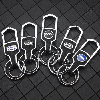 Высококачественная кожа из цинкового сплава для Volkswagen Брелок для ключей автомобиля мотоцикла Креативный брелок для ключей в подарок Touareg Jetta Passat