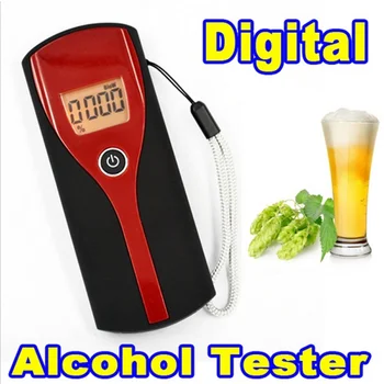 Высокоточный цифровой тестер алкоголя в выдыхаемом воздухе, алкотестер, Бесконтактный измеритель алкоголизации тела, устройство для обнаружения алкоголя