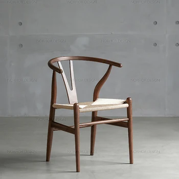 Деревянный стул для гостиной с откидной спинкой, Роскошный Одноместный стул для отдыха, кресло для чтения, мебель для взрослых