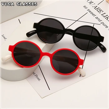 Детские круглые силиконовые солнцезащитные очки для мальчиков и девочек, милые очки с защитой от ультрафиолетовых лучей UV400, солнцезащитные очки для путешествий на открытом воздухе для детей