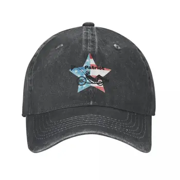 Дизайн лежачей жизни - Бейсболка Patriot - Tadpole Guy, Аниме-шляпа для гольфа, шляпа большого размера, Женская и мужская шляпа
