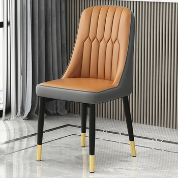 Дизайнерские Расслабляющие Офисные обеденные стулья в скандинавском стиле, Кухонный комод с кофейным акцентом, Обеденные стулья, Мебель для балкона Cafe Sedie Cucina