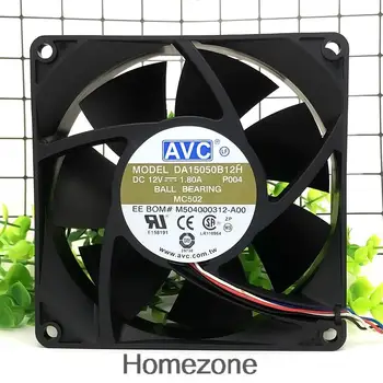 Для AVC DA15050B12H 12V 1.80A 15050v охлаждающий вентилятор с высоким объемом воздуха 15 см с регулировкой температуры PWM