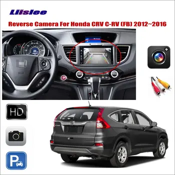 Для Honda CRV CR-V 2012 ~ 2015 2016 Камера заднего вида, совместимая с OEM автомобильным экраном AUTO HD CCD SONY III CAM